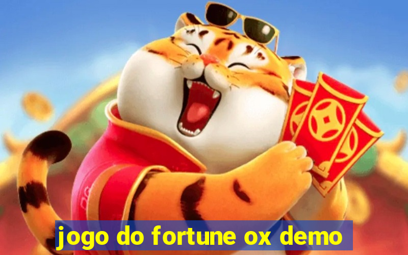 jogo do fortune ox demo